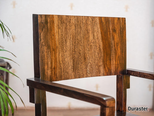 Dudi Furniture Gangaur Solid Wood Armchair