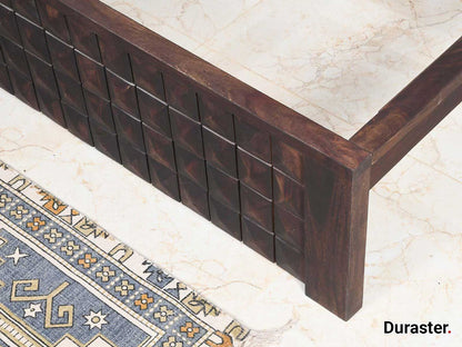 Dudi Furniture Gangaur Solid Sheesham Wood Bed