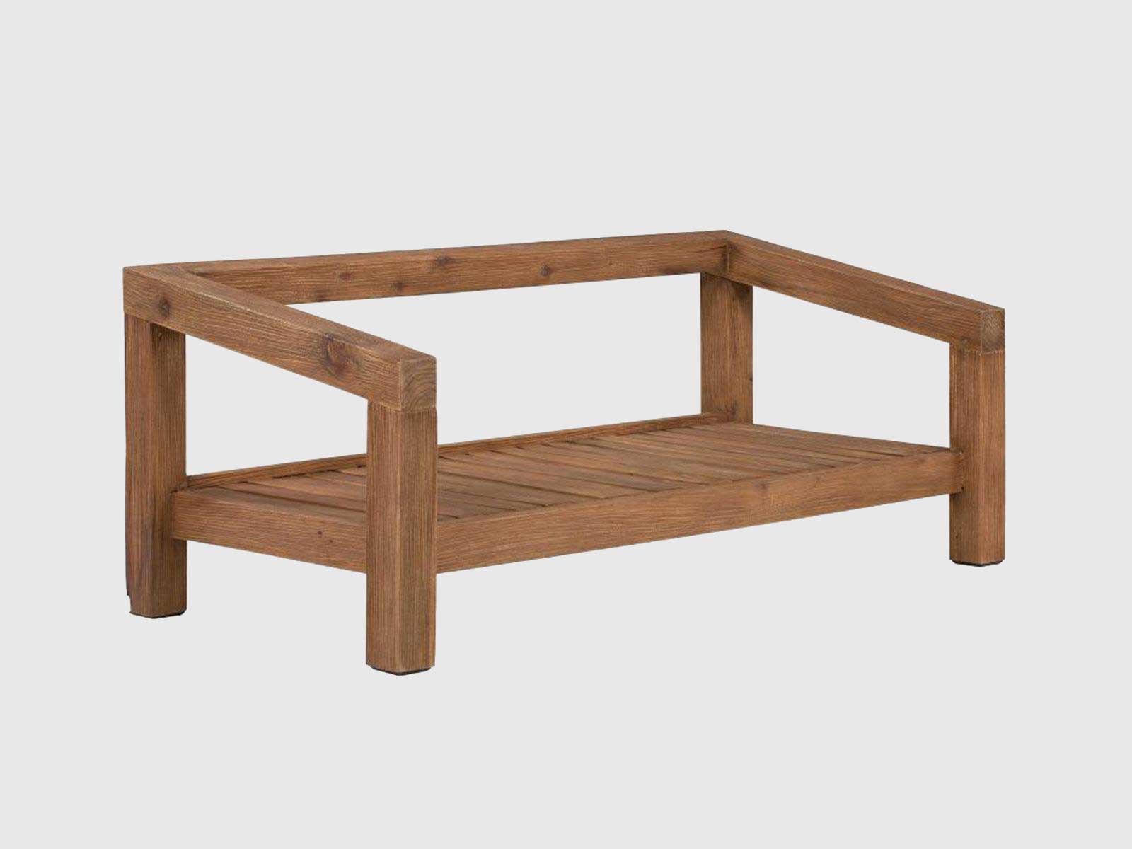 Dudi Furniture Gangaur 3 Seater Wooden Sofa