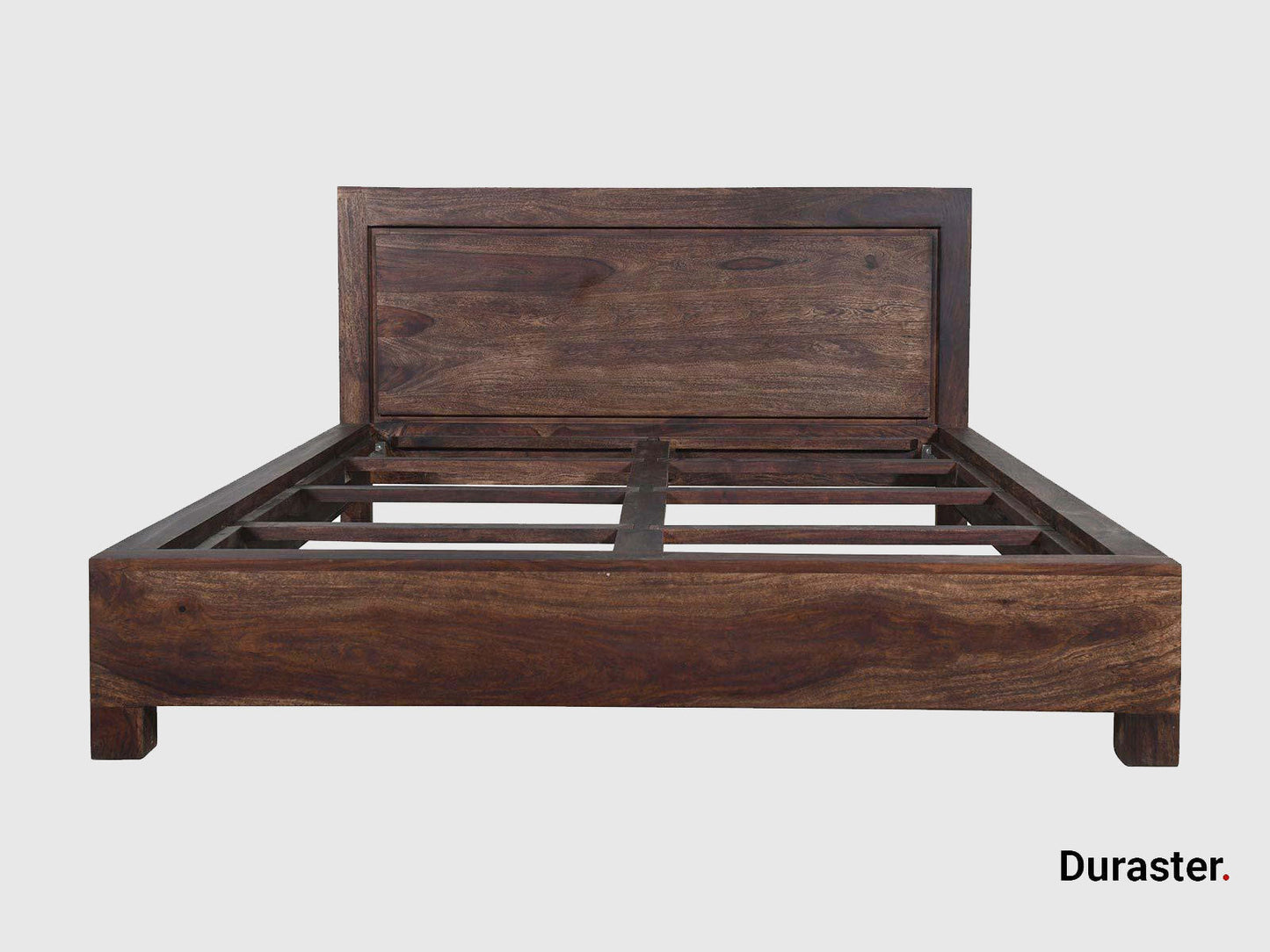 Dudi Furniture Gangaur Solid Sheesham Wood King Size Bed