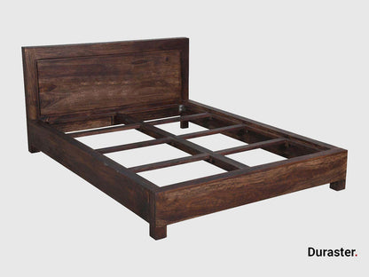 Dudi Furniture Gangaur Solid Sheesham Wood Bed