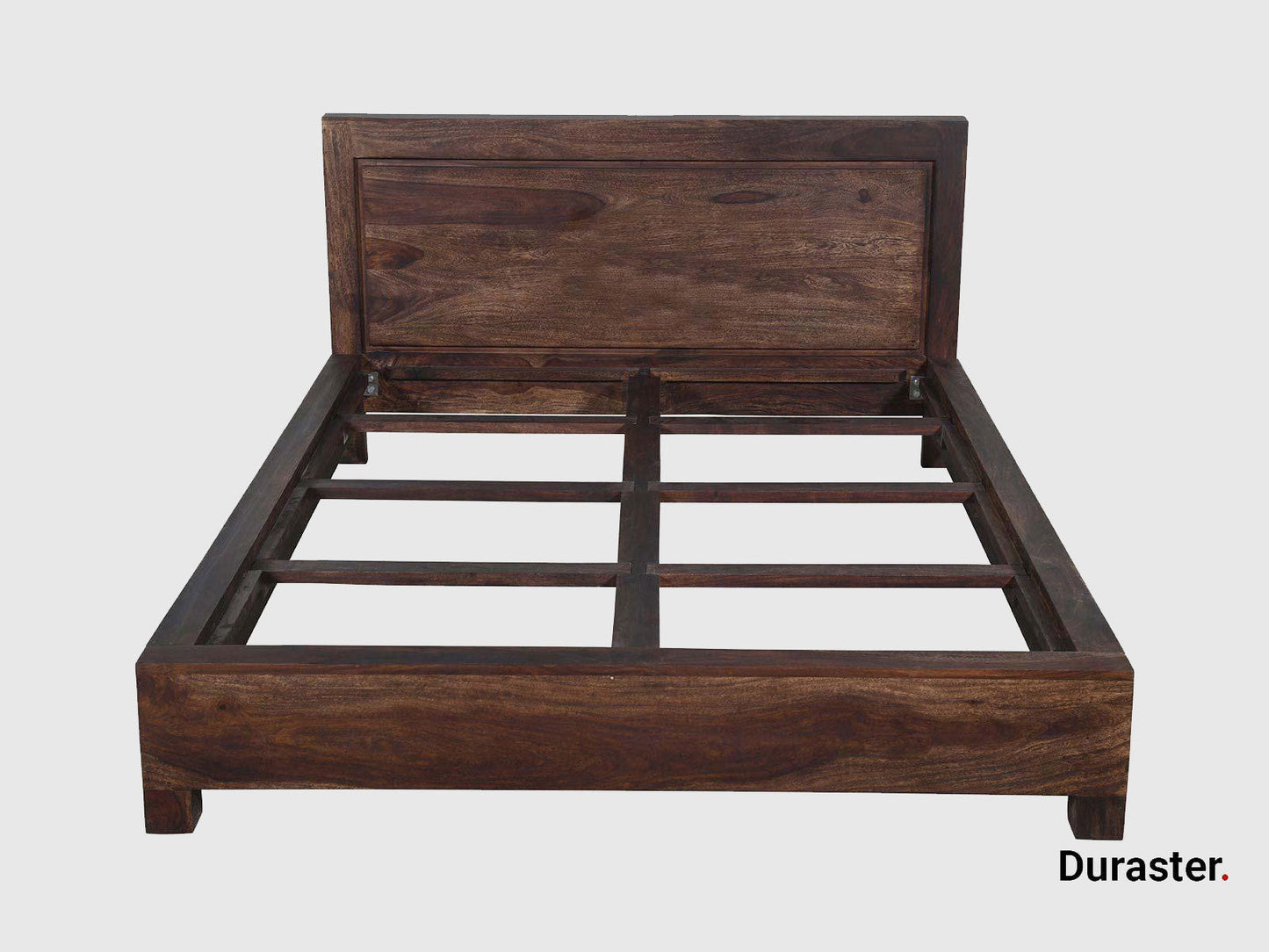 Dudi Furniture Gangaur Solid Sheesham Wood King Size Bed