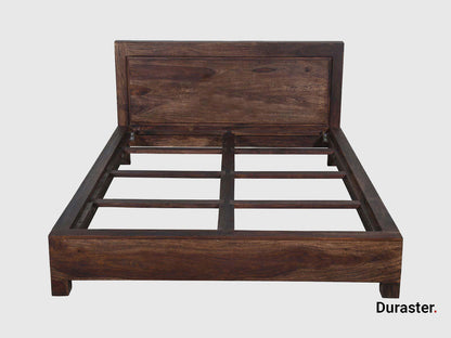 Dudi Furniture Gangaur Solid Sheesham Wood King Size Bed