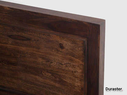 Dudi Furniture Gangaur Solid Sheesham Wood Bed