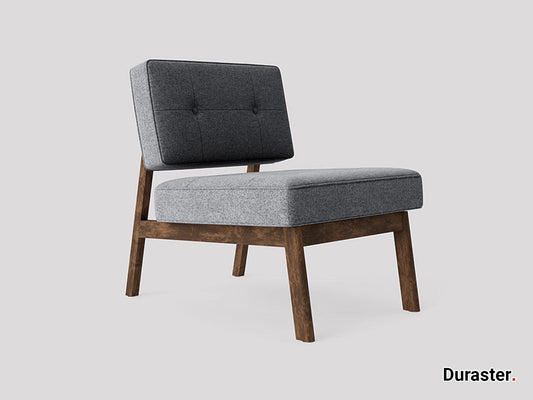 Dudi Furniture Gangaur Solid Wood Accent Chair