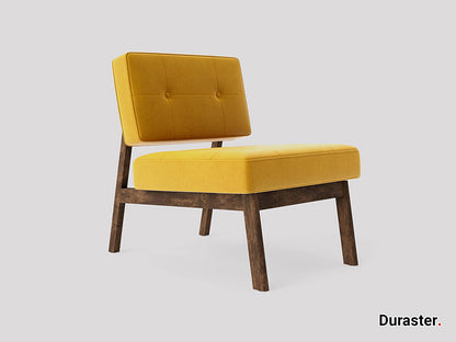 Dudi Furniture Gangaur Solid Wood Accent Chair