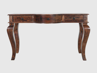 Dudi Furniture Gangaur Solid Wood Study Table with Drawers