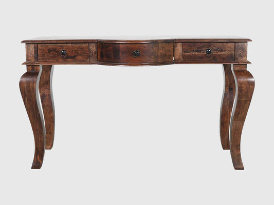 Dudi Furniture Gangaur Solid Wood Study Table with Drawers