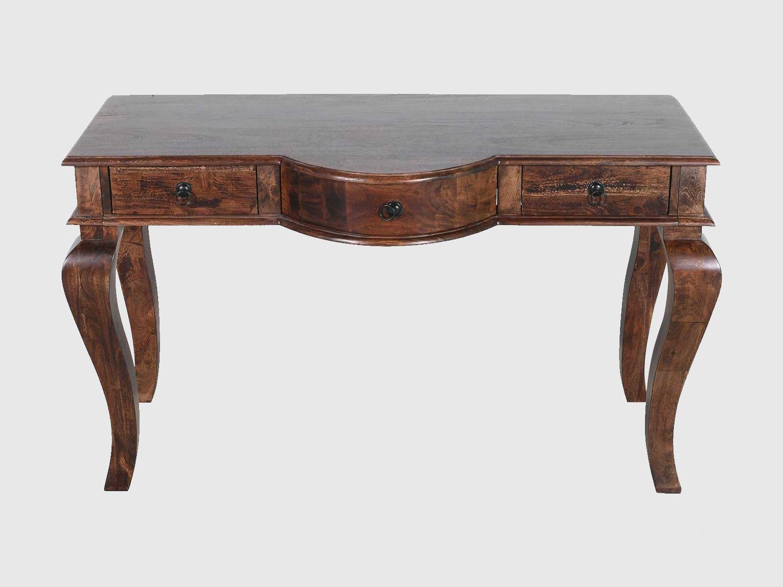 Dudi Furniture Gangaur Solid Wood Study Table with Drawers