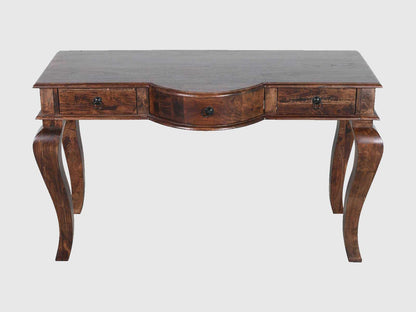 Dudi Furniture Gangaur Solid Wood Study Table with Drawers