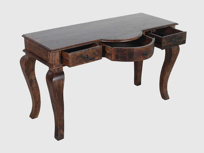 Dudi Furniture Gangaur Solid Wood Study Table with Drawers
