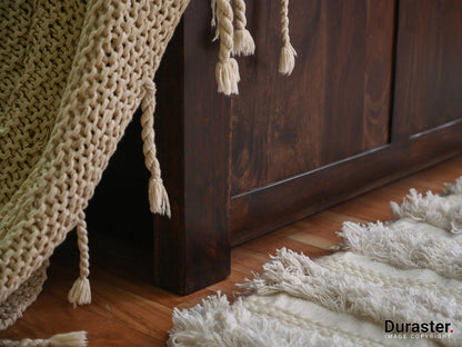 Dudi Furniture Gangaur Solid Wood Trundle Bed