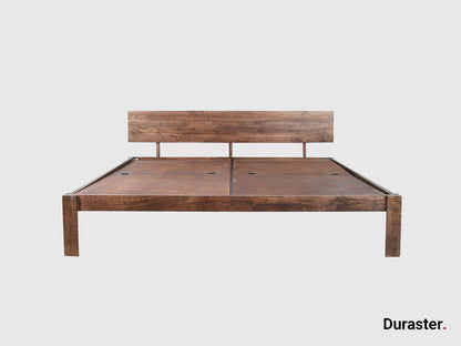Dudi Furniture Gangaur Solid wood King Size Bed