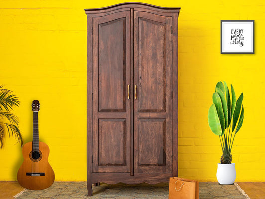 Dudi Furniture Tuscany Acacia Wood Wardrobe