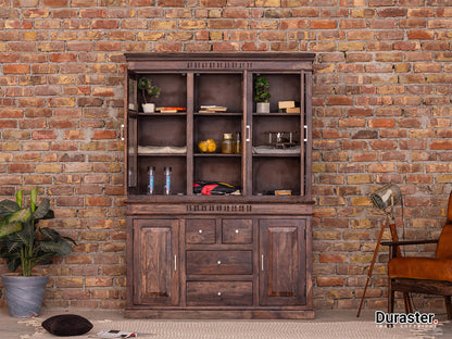 Dudi Furniture Gangaur Solid Wood Storage Cabinet