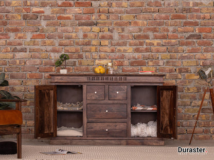 Dudi Furniture Gangaur Solid Wood Sideboard