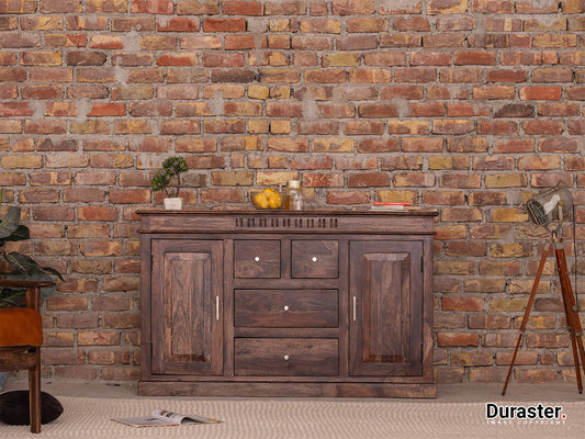 Dudi Furniture Gangaur Solid Wood Sideboard