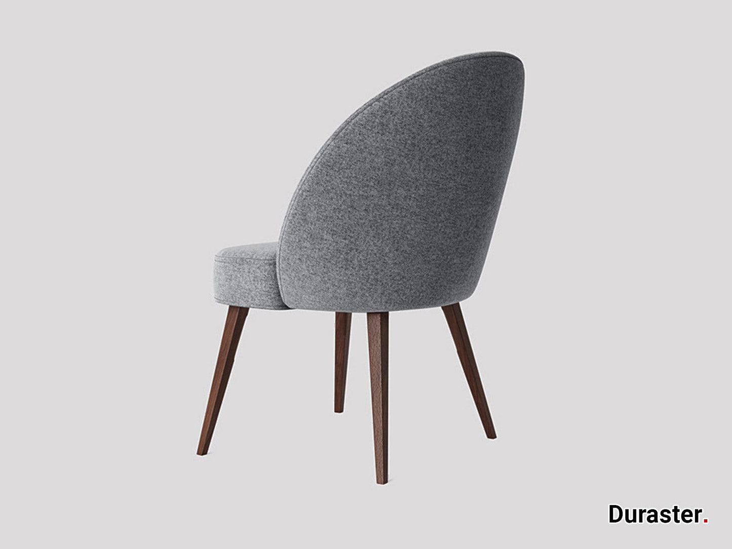 Dudi Furniture Elemantary Solid Wood Fabric Upholstered Chair