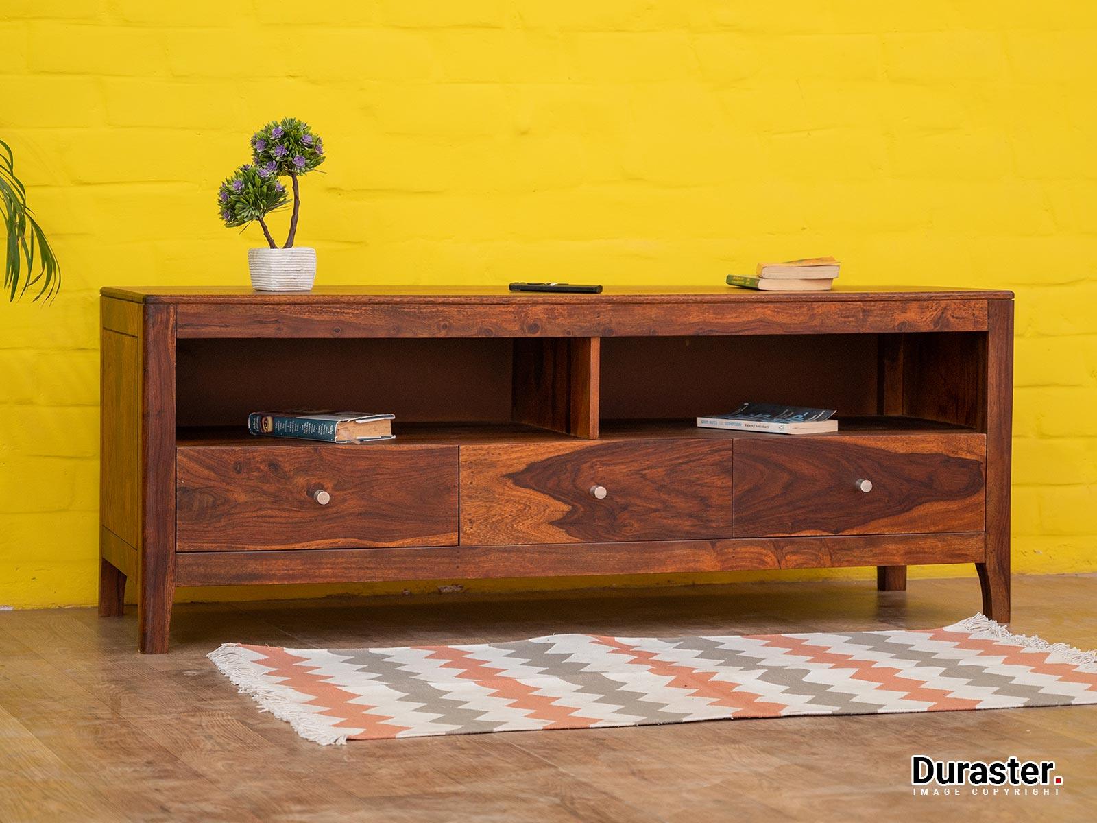 Dudi Furniture Ummed Simple & Elegant Sheesham wood TV Unit