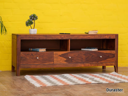 Dudi Furniture Ummed Simple & Elegant Sheesham wood TV Unit