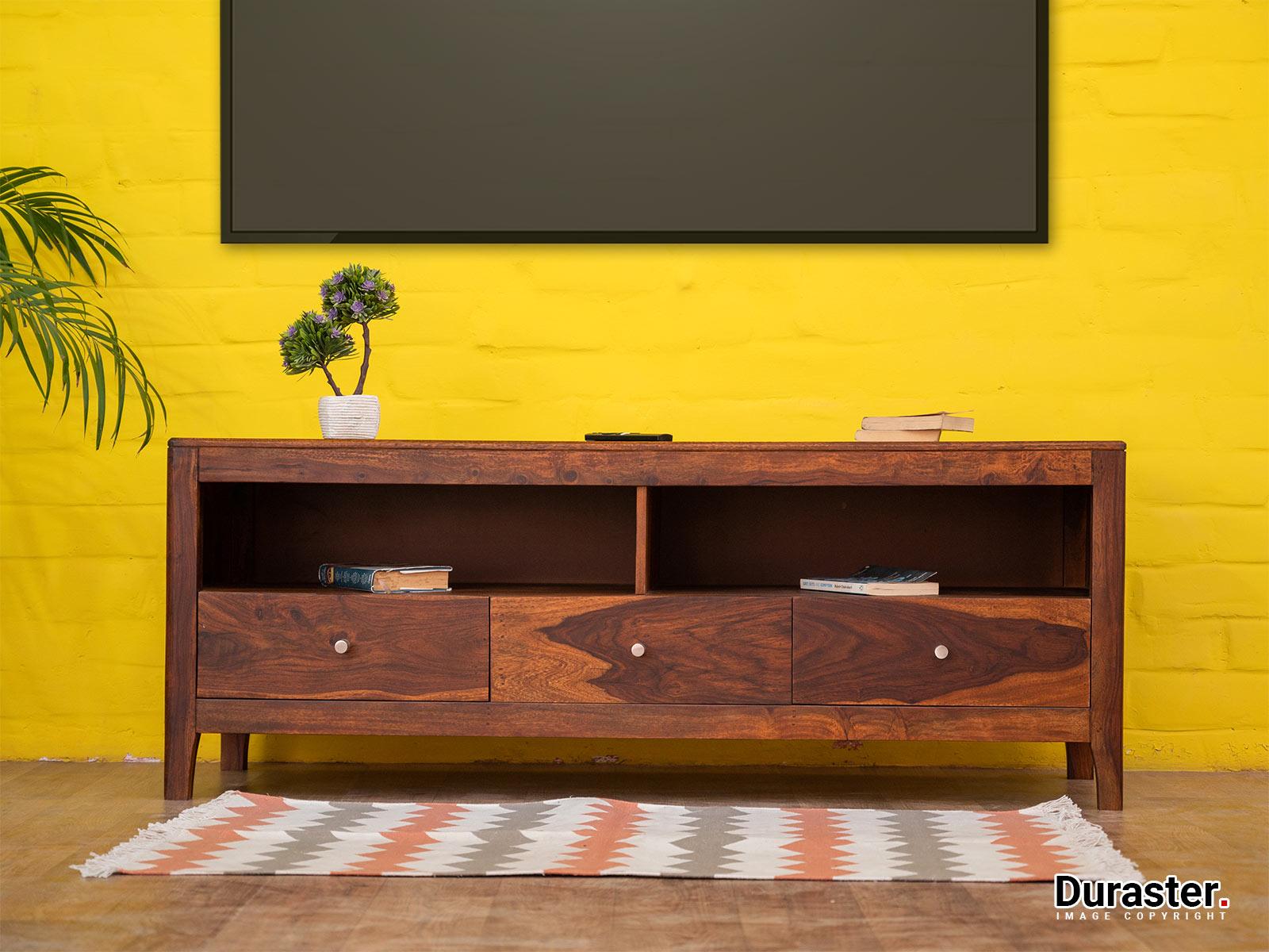 Dudi Furniture Ummed Simple & Elegant Sheesham wood TV Unit