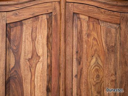 Dudi Furniture Hawkin Solid Sheesham Wooden Wardrobe