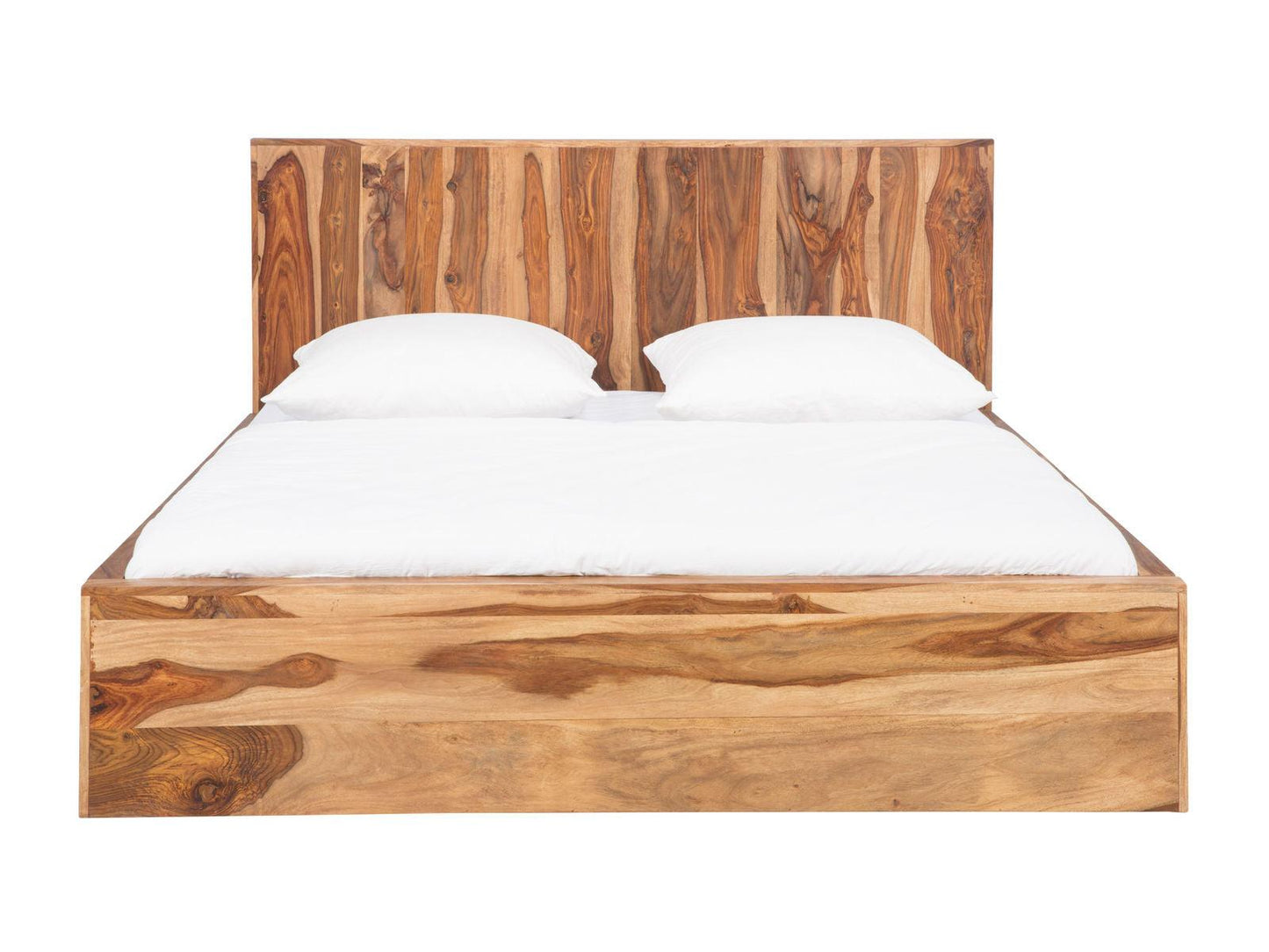 Dudi Furniture Elite Sheesham Wood King Size Bed With Storage