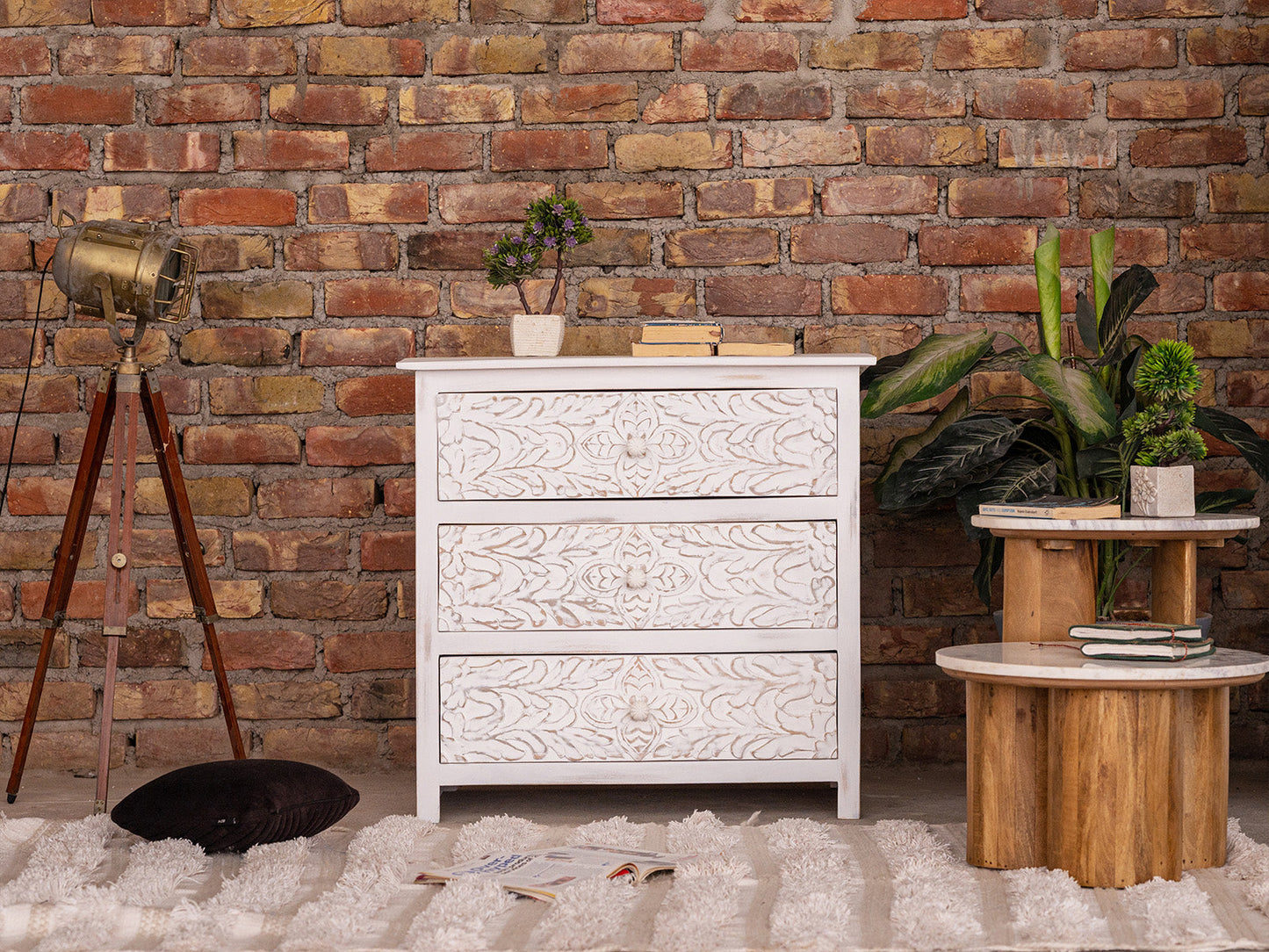 Dudi Furniture Ellora Modern Chest of Drawers