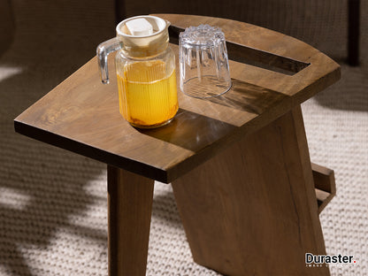Dudi Furniture New York Wooden Sofa Side Table