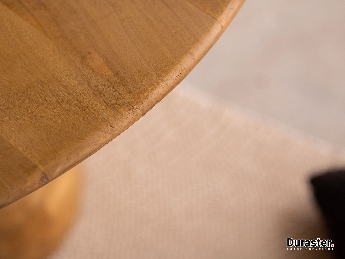 Dudi Furniture New York Wooden Round Dining Table