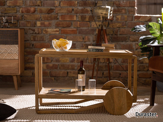 Dudi Furniture New York Solid Wood Coffee Center Table