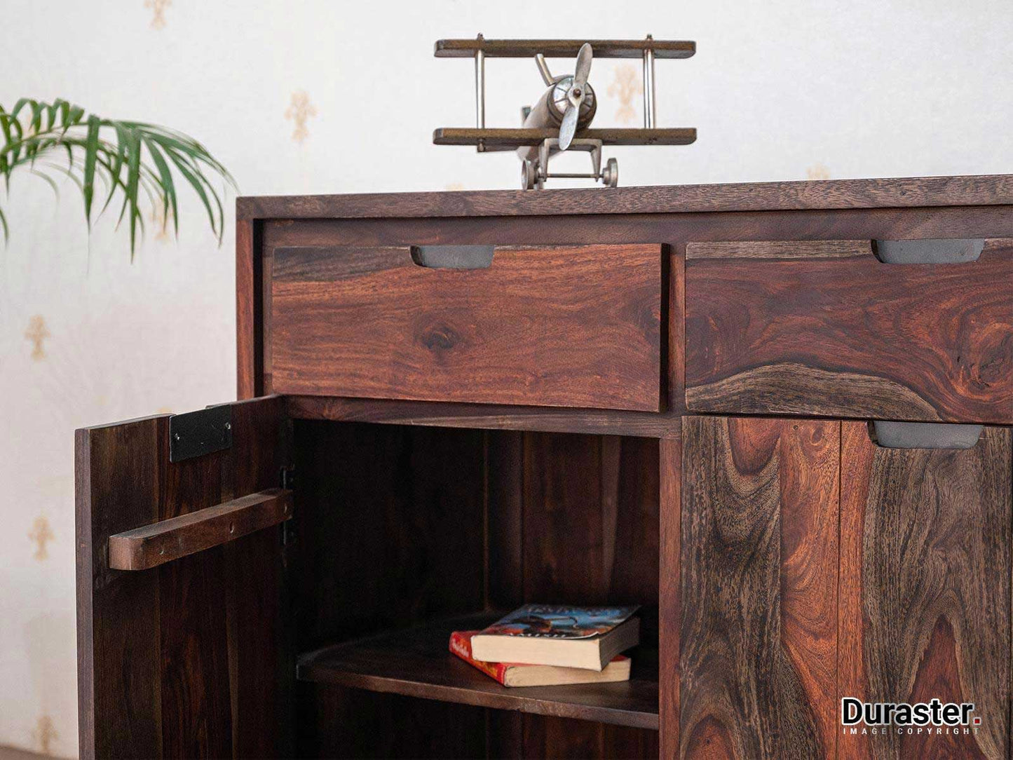 Dudi Furniture Marvel Wooden Sideboard Cabinet