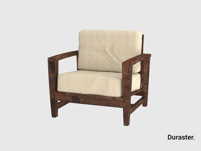 Dudi Furniture Marvel Modern Wooden Sofa Set