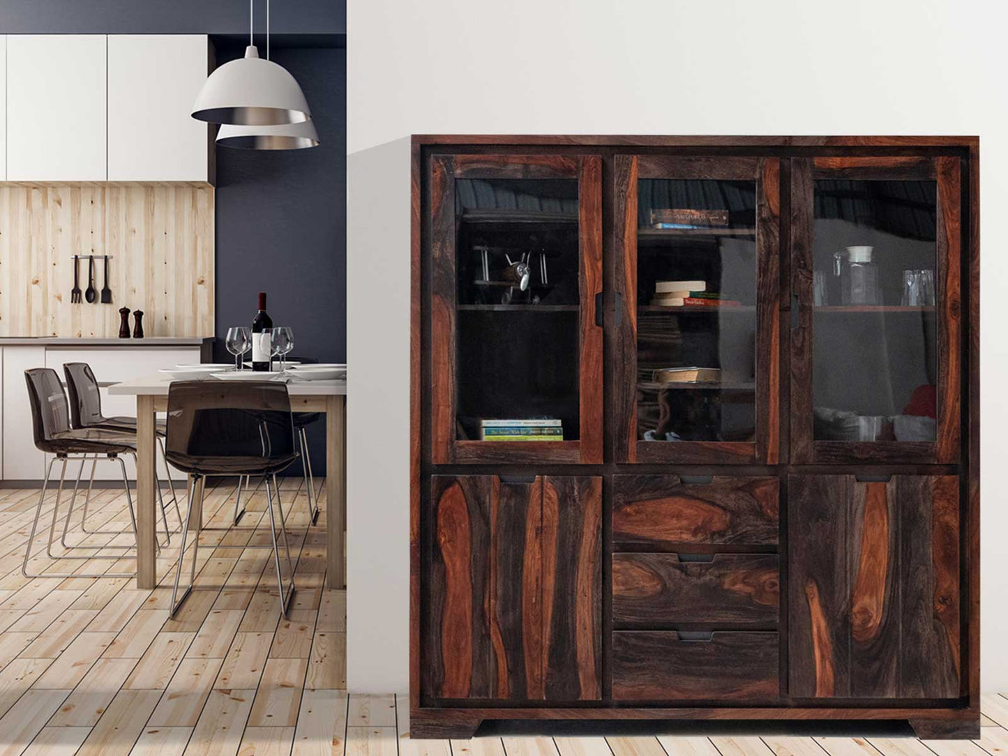 Dudi Furniture Marvel Modern Bar Cabinet for Home