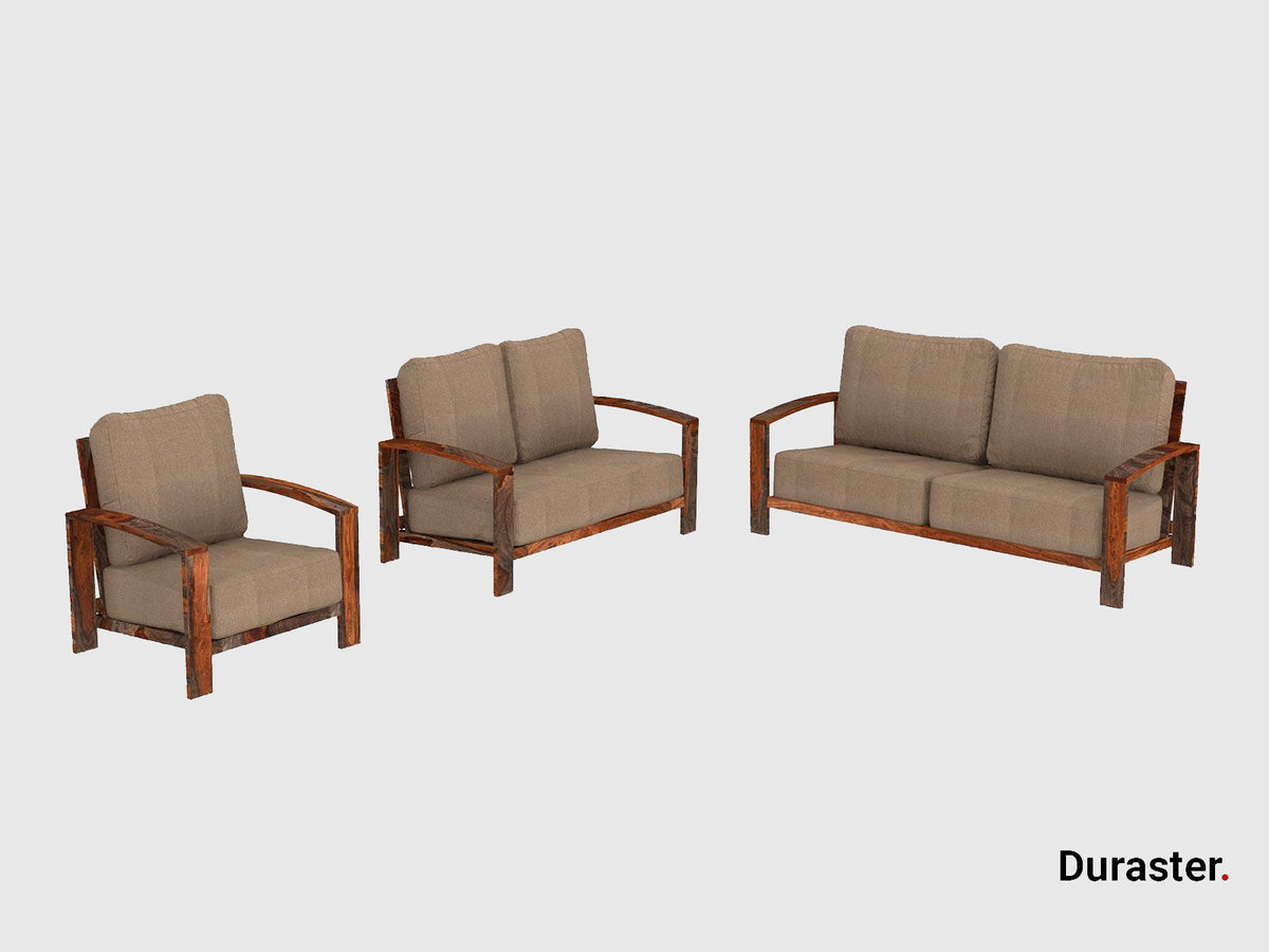 Dudi Furniture Marvel Wooden Sofa Set