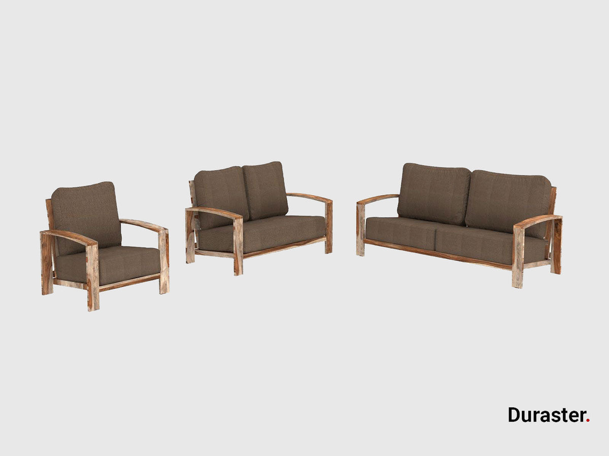 Dudi Furniture Marvel Wooden Sofa Set