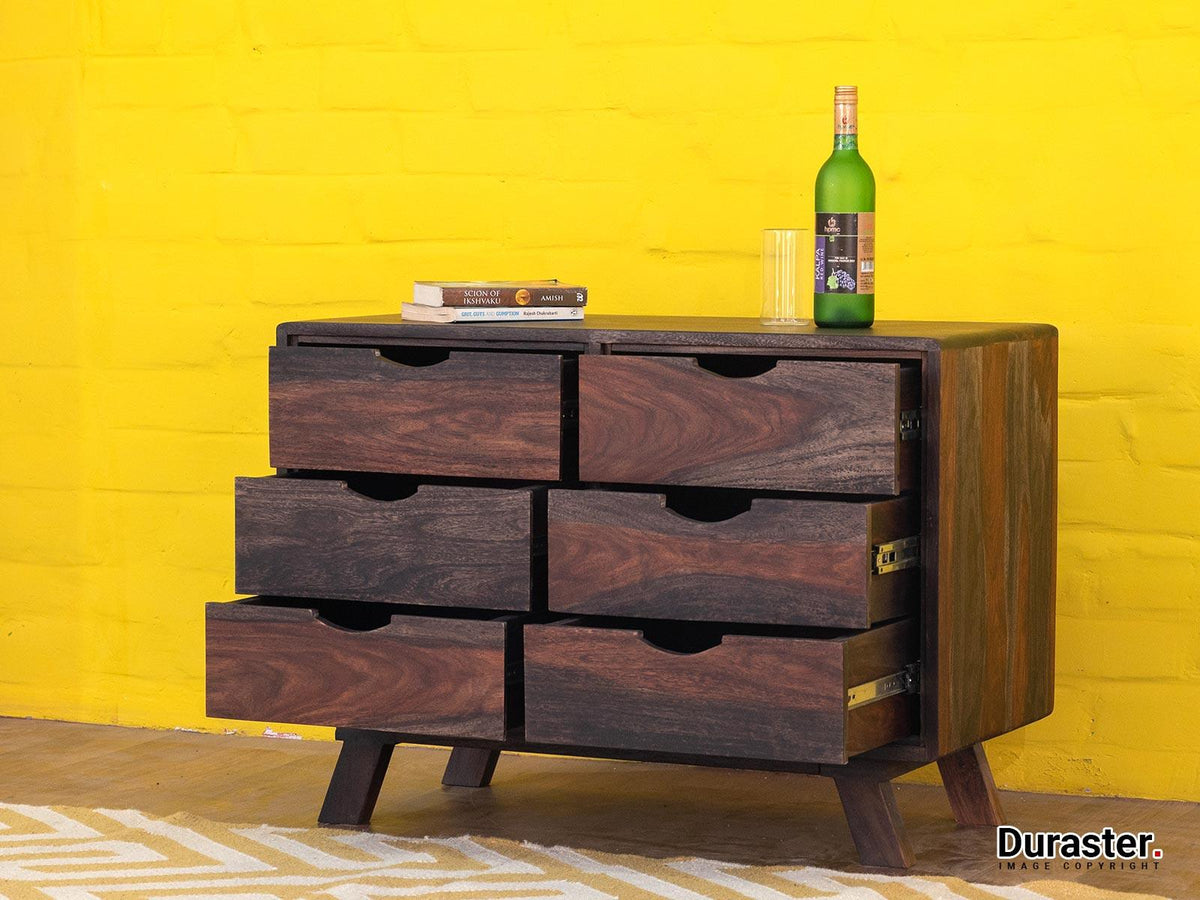 Dudi Furniture Marvel Modern Wooden Chest Of Drawers
