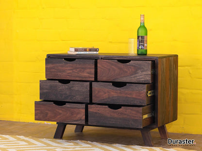 Dudi Furniture Marvel Modern Wooden Chest Of Drawers