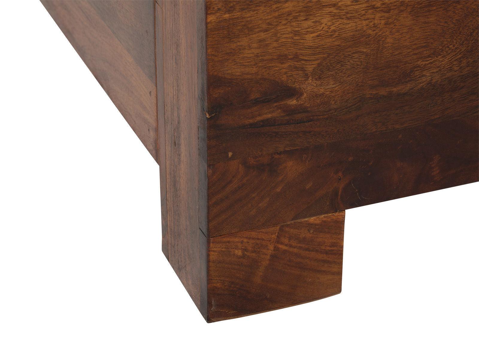 Dudi Furniture Nilay Modern Sheesham wood Storage King Size bed