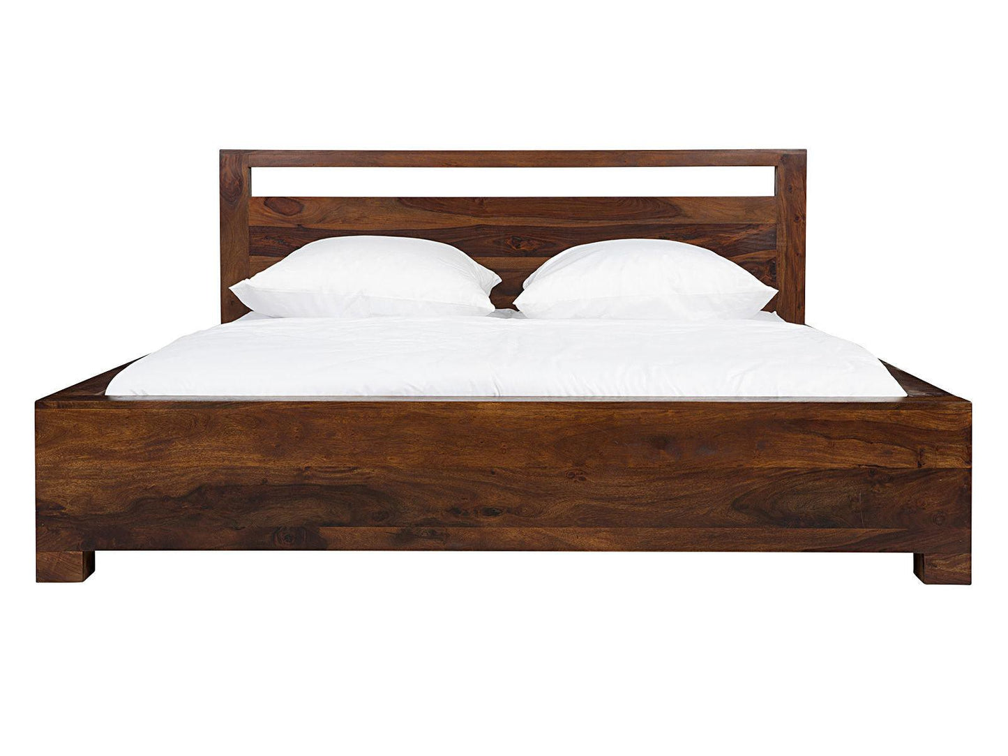 Dudi Furniture Nilay Modern Sheesham wood Storage King Size bed