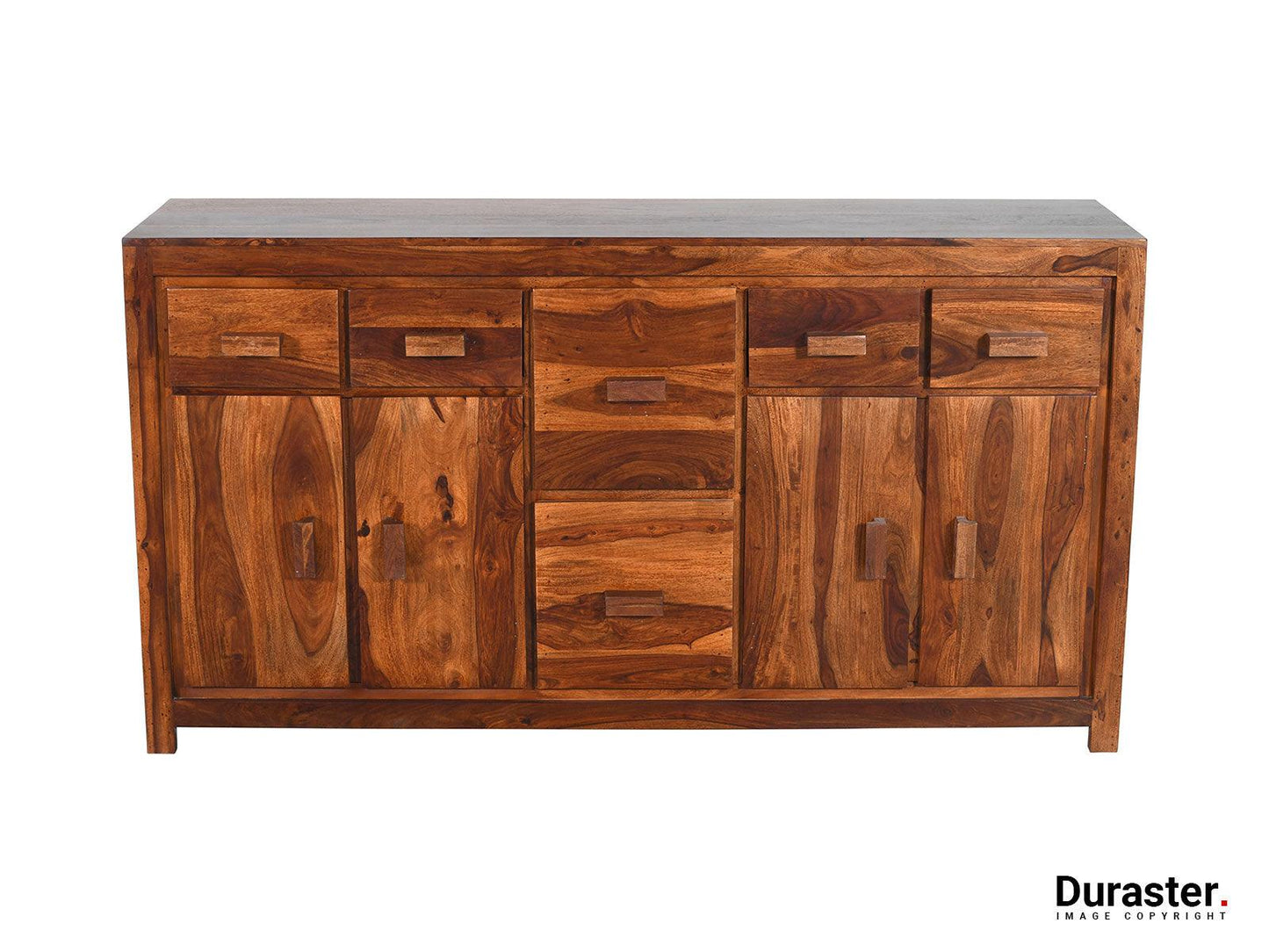 Dudi Furniture Metro Modern Sheesham wood Sideboard Cabinet