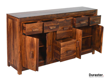 Dudi Furniture Metro Modern Sheesham wood Sideboard Cabinet