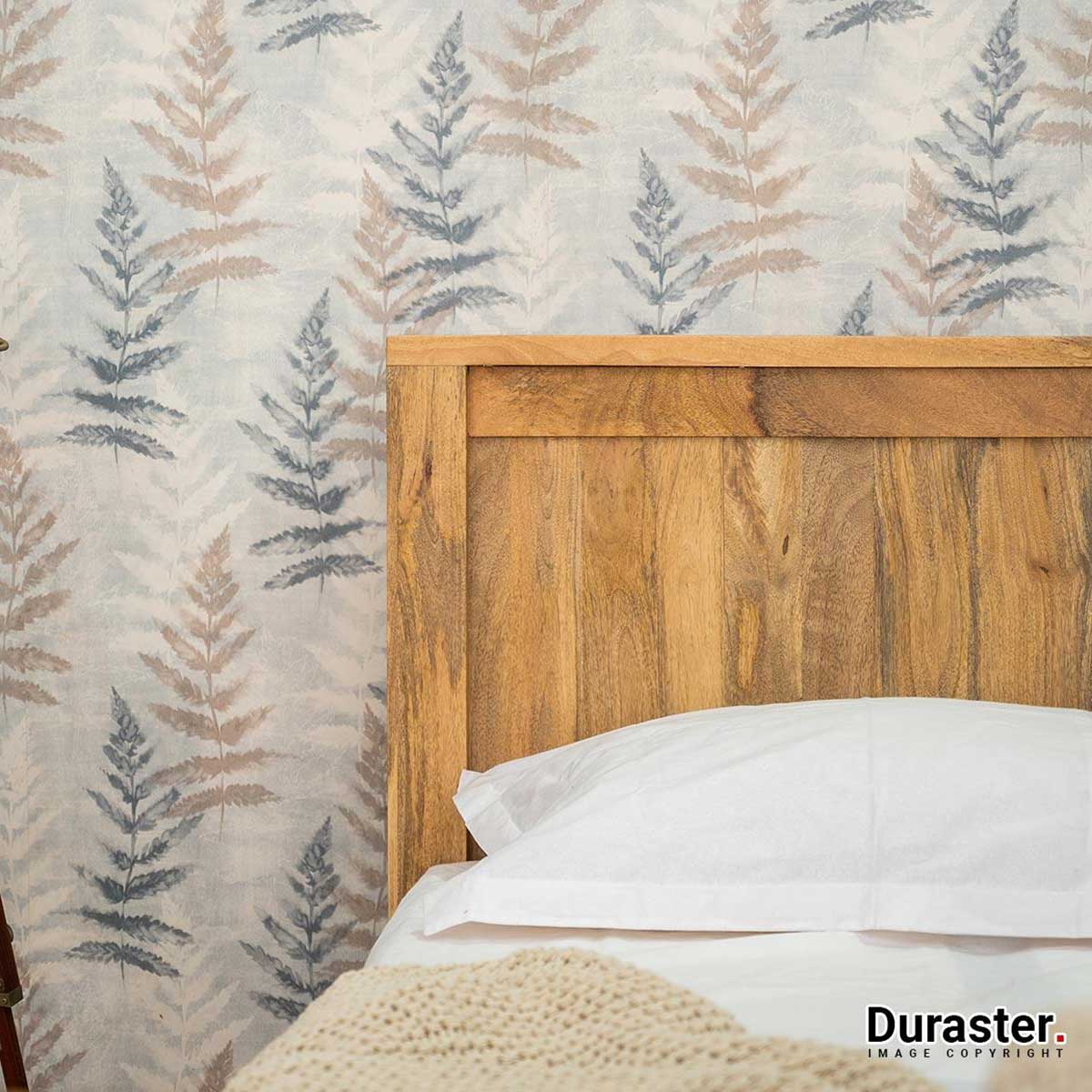 Dudi Furniture Misa Mango Wood King Size Storage Bed