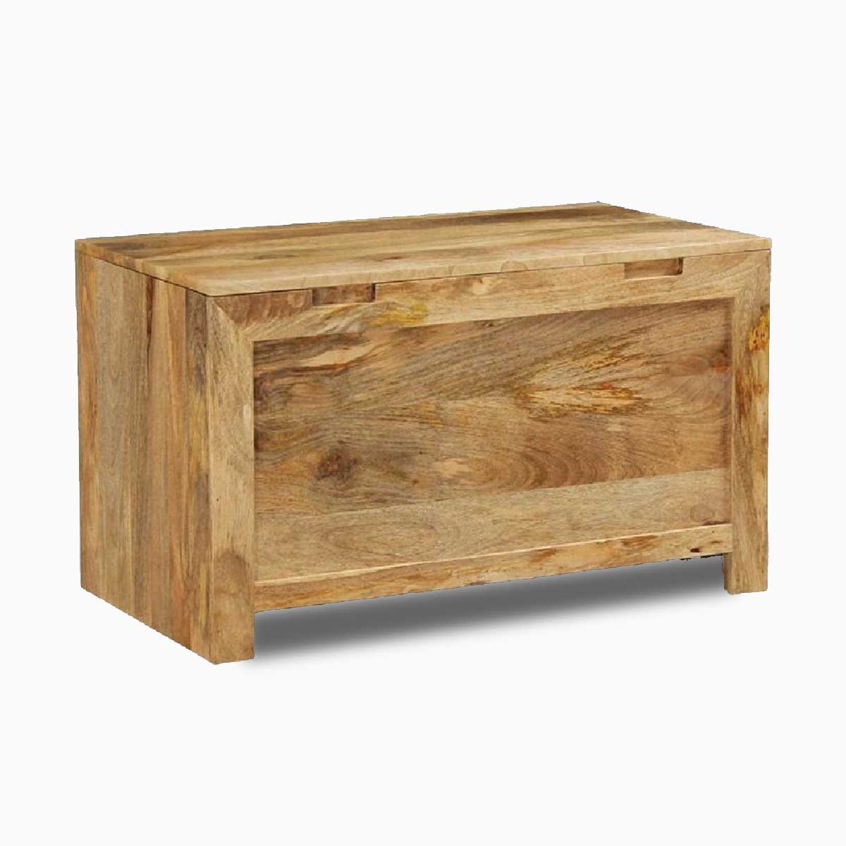 Dudi Furniture Misa Solid Mango wood Storage Trunk
