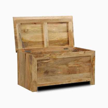 Dudi Furniture Misa Solid Mango wood Storage Trunk