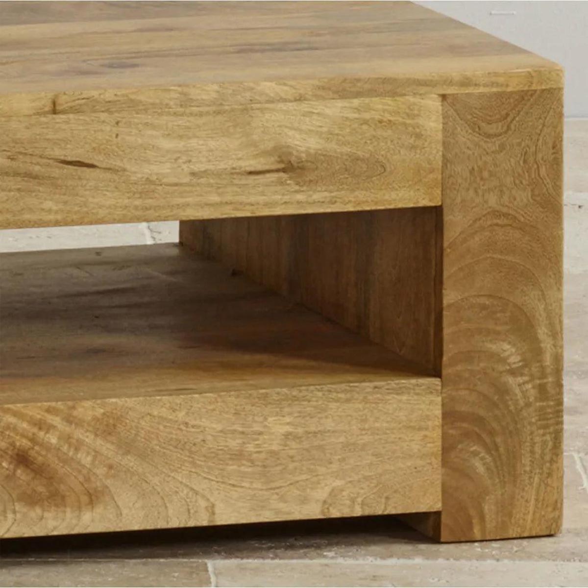 Dudi Furniture Misa Mango Wood Coffee Table
