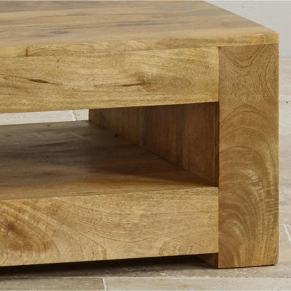 Dudi Furniture Misa Mango Wood Coffee Table