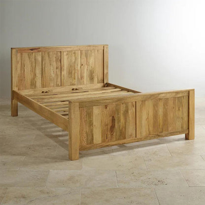Dudi Furniture Misa Mango Wood Queen Size Bed
