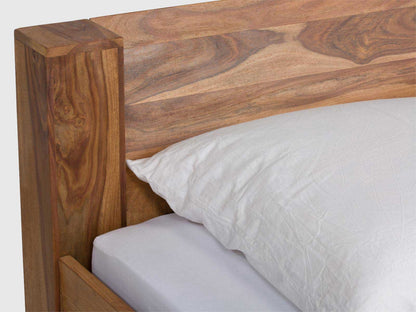 Dudi Furniture Nairobi Sheesham Wood King Size Bed