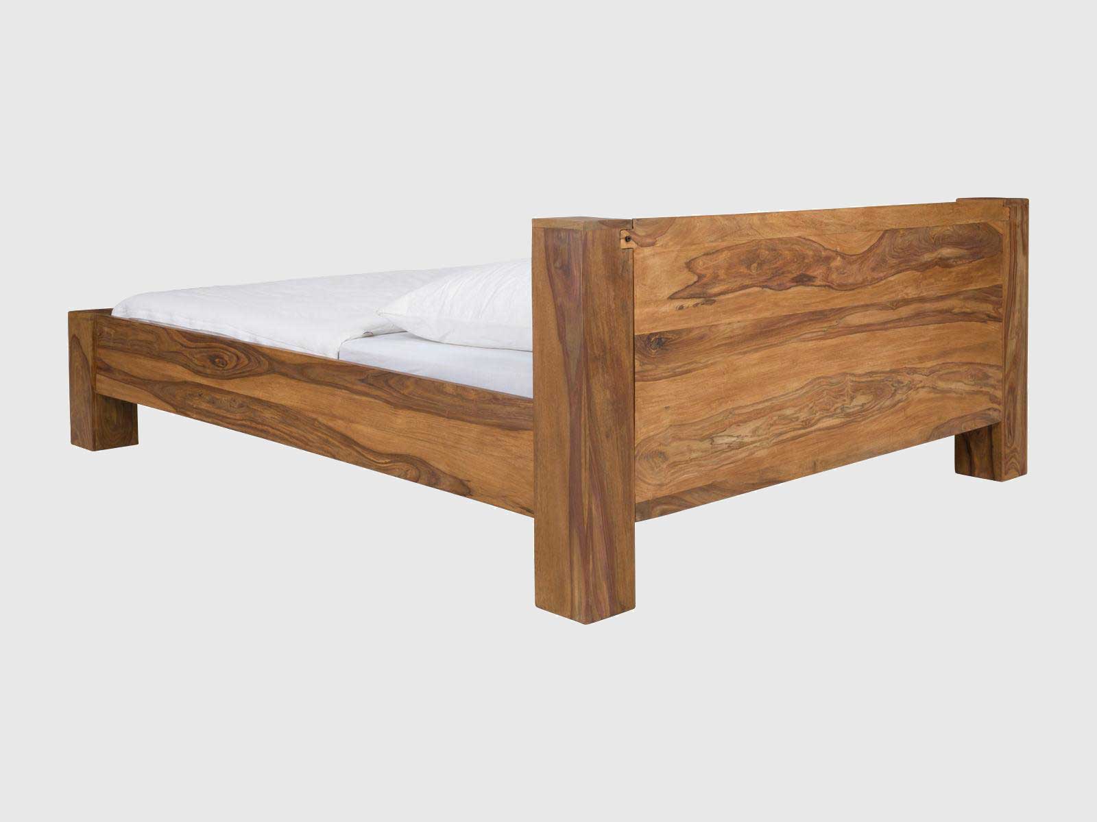 Dudi Furniture Nairobi Sheesham Wood King Size Bed